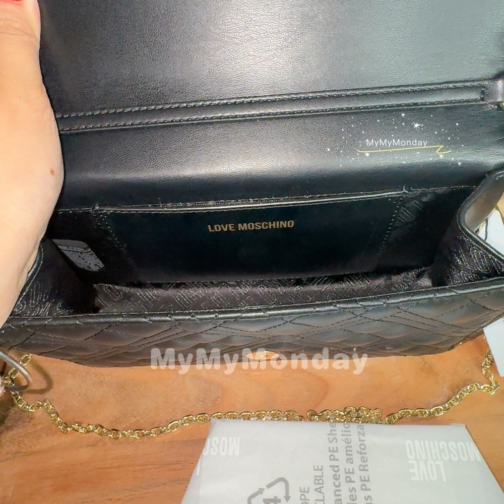 Love Moschino Crossbody Bag Wallet On Chain - Picture 4 of 10
